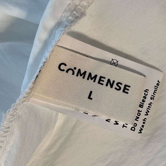 Dainty Cottagecore Sz L Boho Prairie Milkmaid Button Front Crop Top - Picture 8 of 9